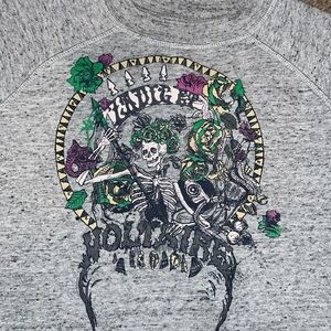 🌹💀 Zadig & Voltaire skeleton crew neck sweatshirt size 8 💀🌹